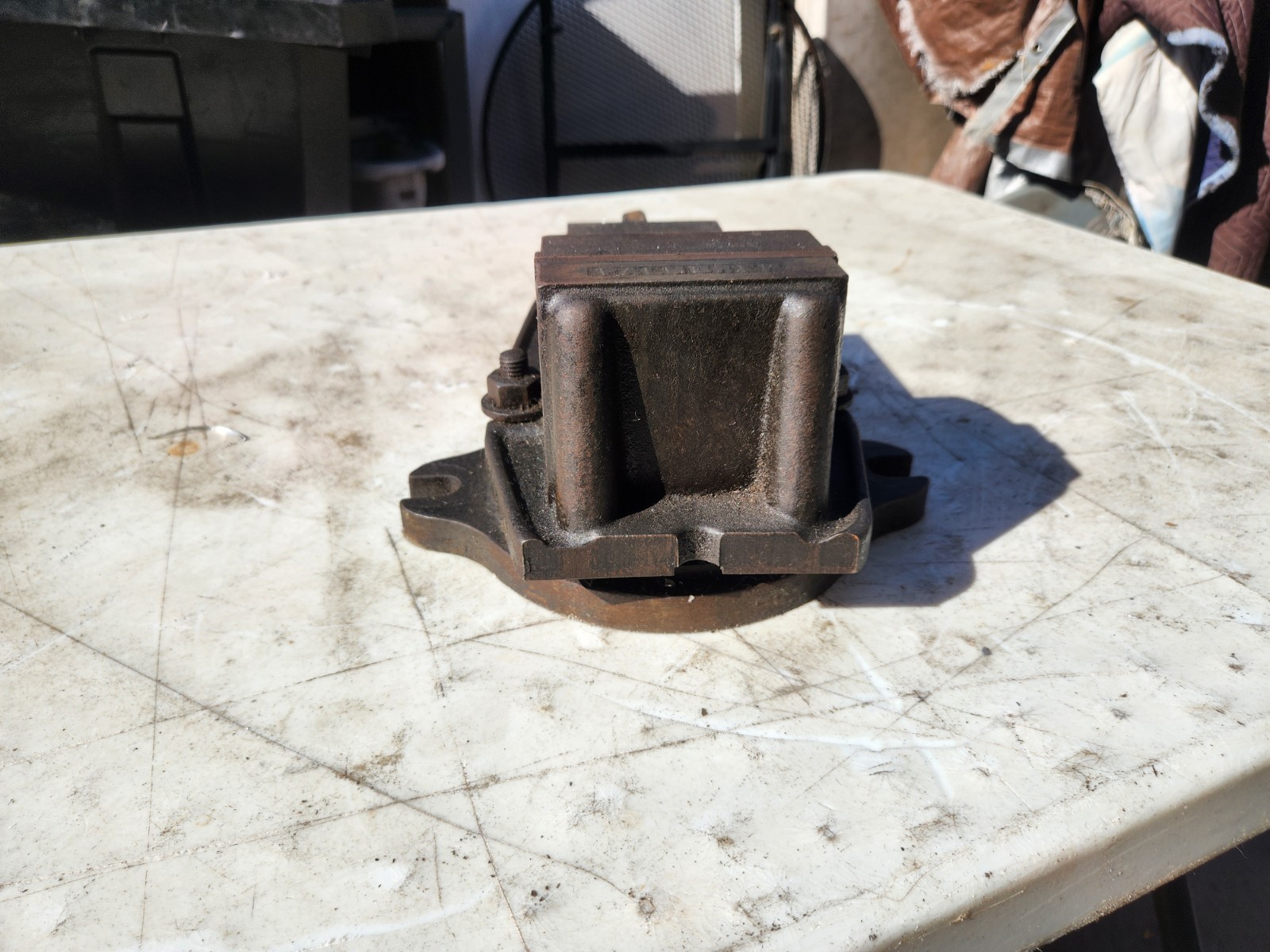 Palmgren 4" swivel vise machinist vise