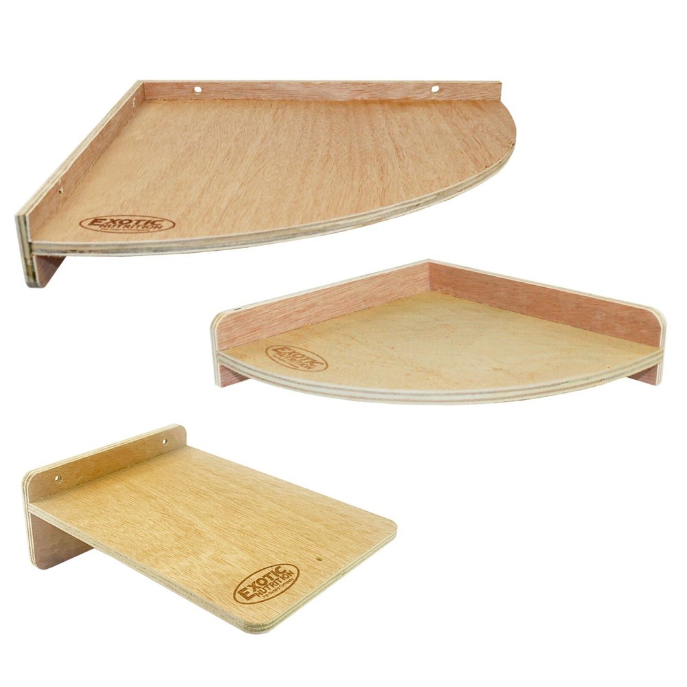 Wood Platform Set- Cage Shelf - Sugar Glider, Squirrel, Hamster