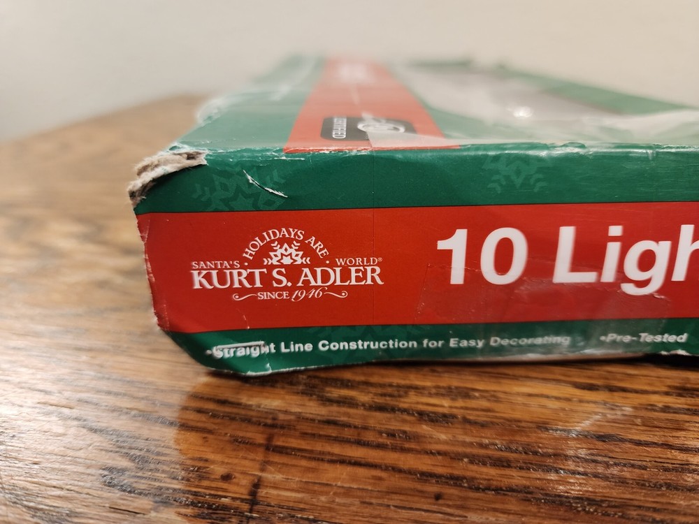 Christmas 10 candle light set