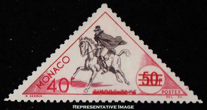 Monaco Scott 379 Unused hinged.
