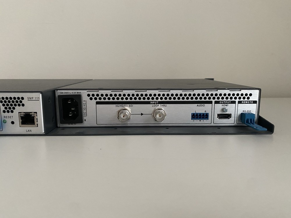 Extron DSC 3G-HD A & SMP 111 Pro Video Processing System