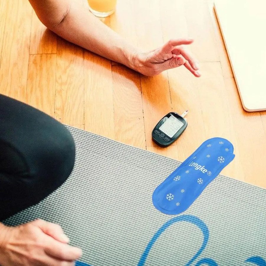 2pcs Portable Reusable Diabetic Insulin Cooling Gel Ice Pack Protector - NEW