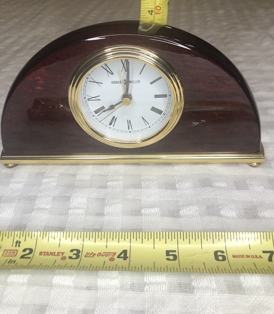 Desk Clock Wooden