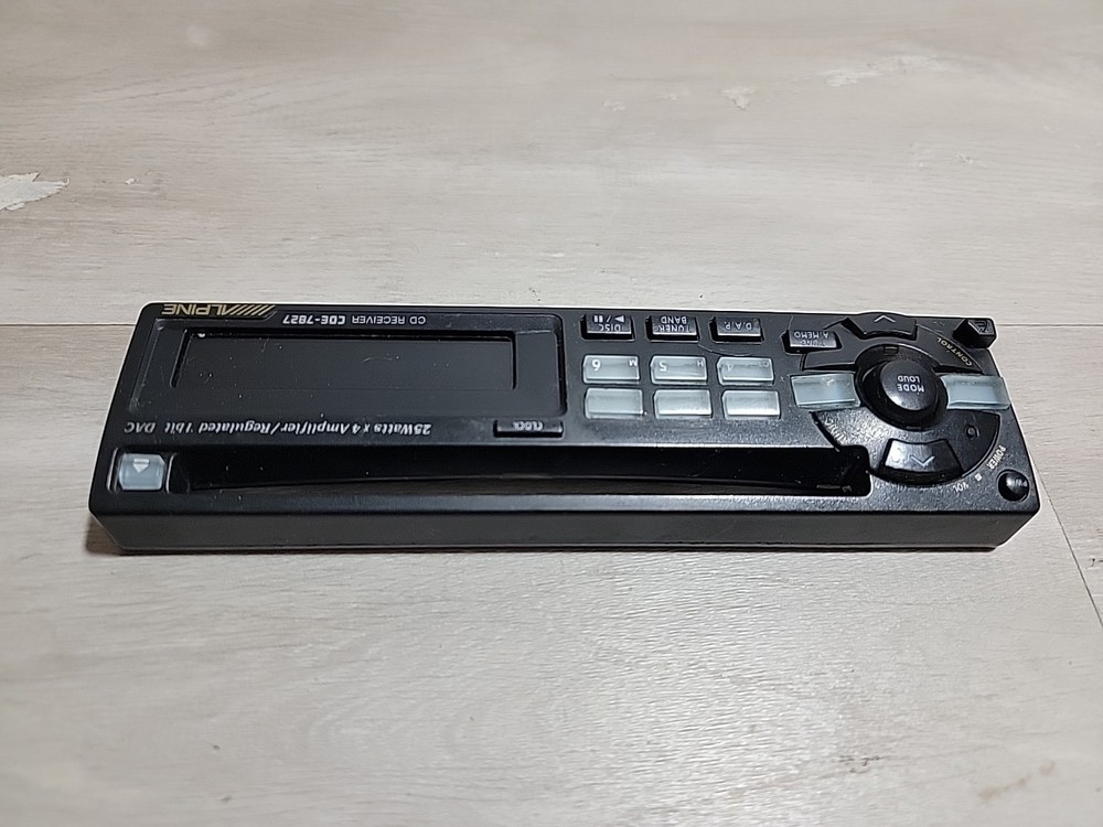 ALPINE CDE-7827 Replacement Faceplate