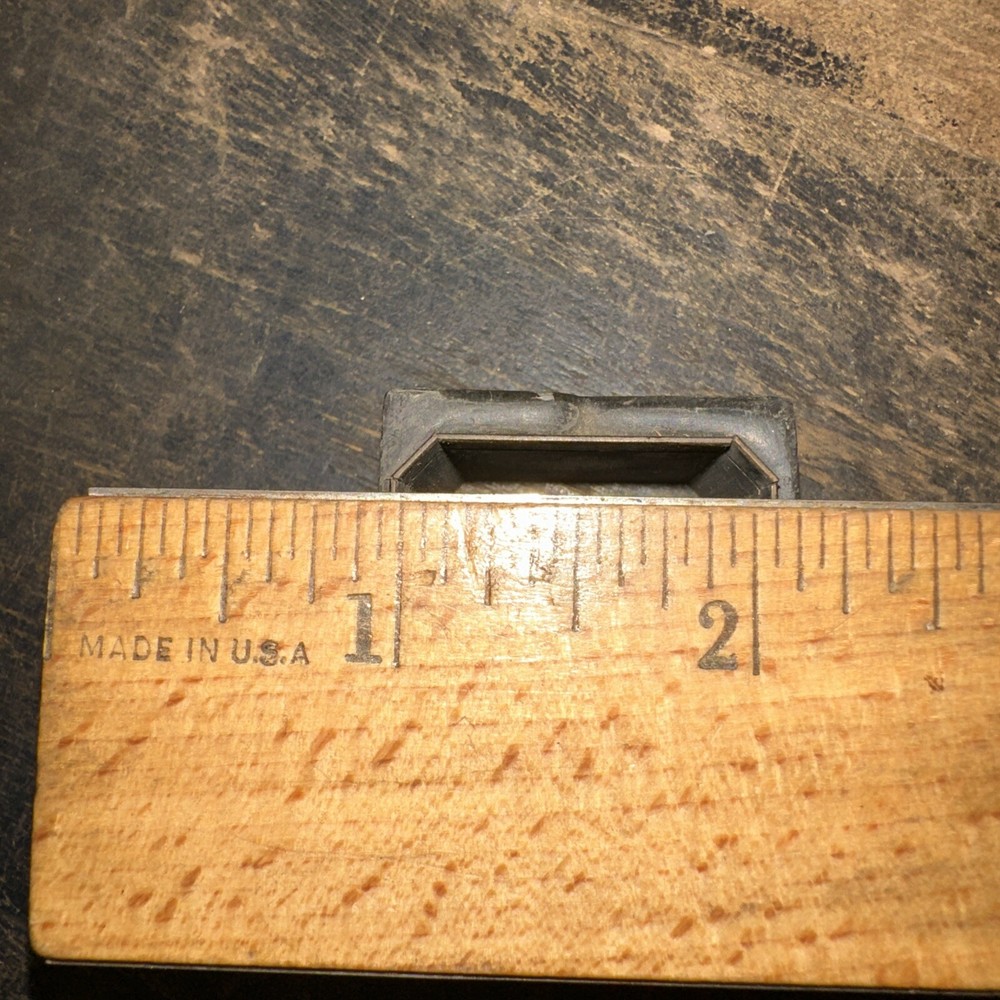 Print Block ( Rectangle Border Frame ) Brass, Room For Type #991