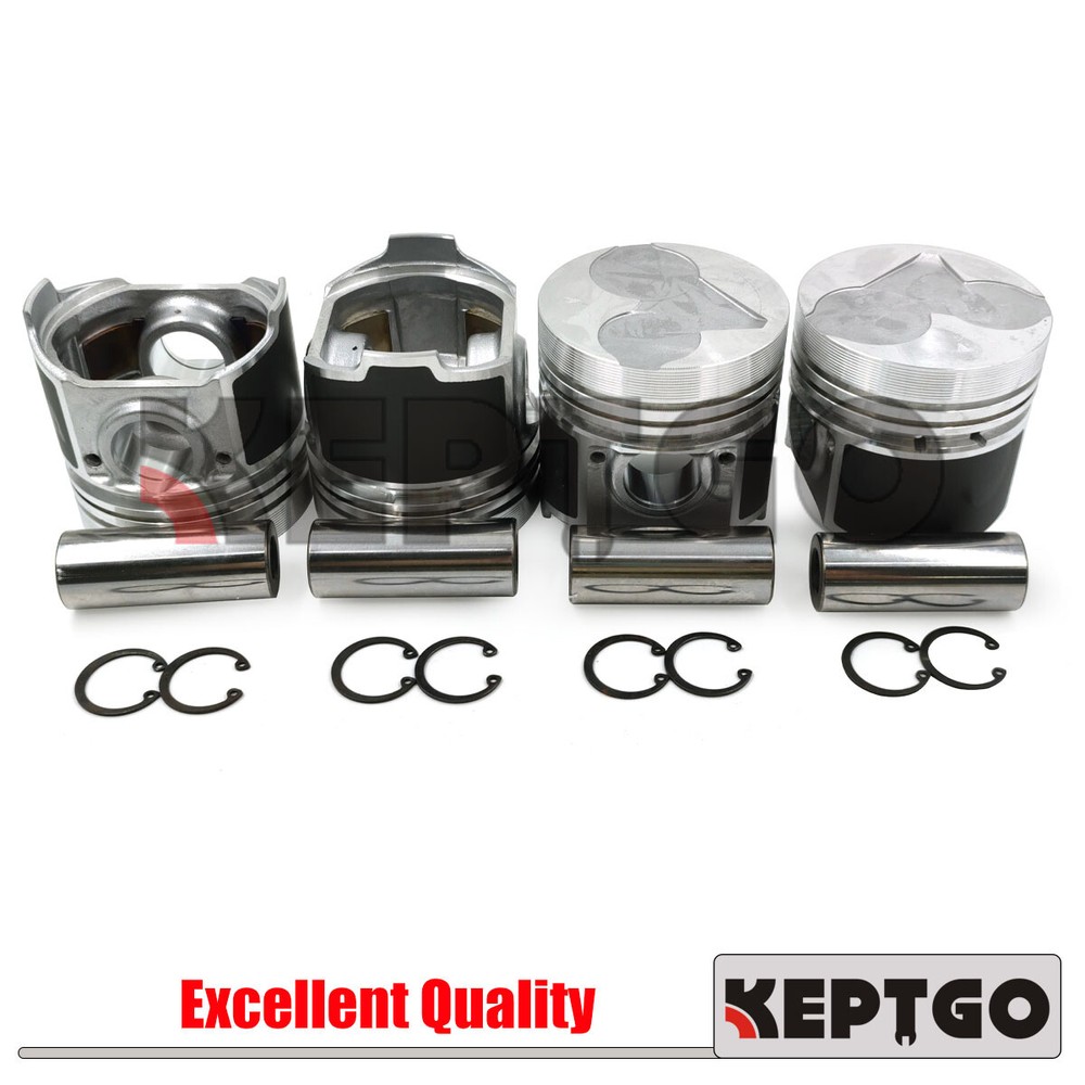 V1903 Piston Kits 4 Sets STD 80mm for KUBOTA
