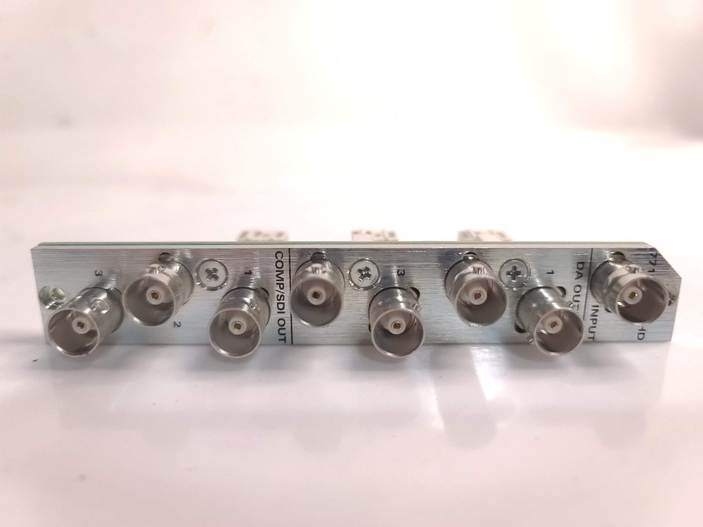 Evertz 7710DCDA-HD Downconverter and Distribution Amplifier w/ Backplane