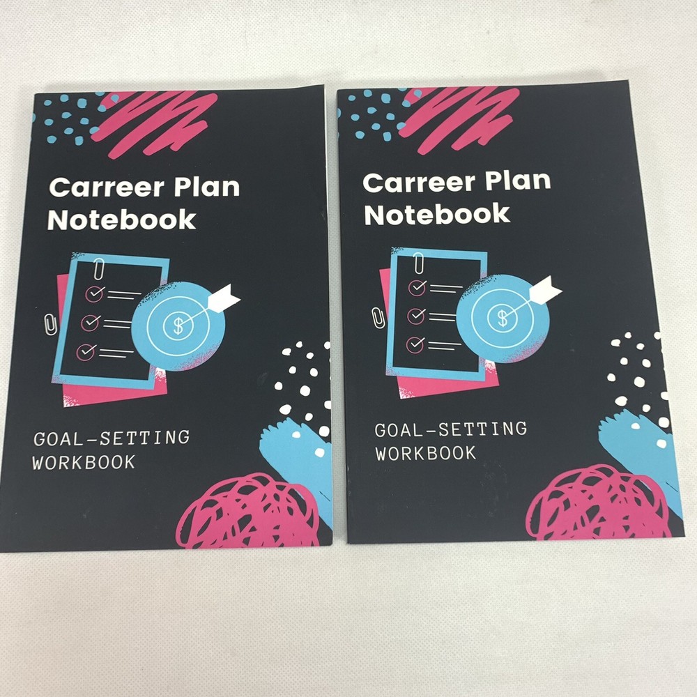 Career Plan Notebook, Career Planning Journal (2Pack)