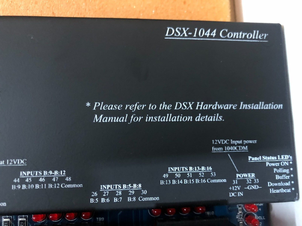 DSX Access DSX-1044 Intelligent Controller 32 Input Control Board