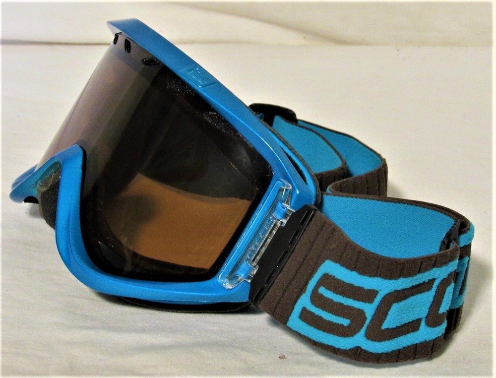 Scott Adjustable Unisex Blue Snow/Ski Goggles