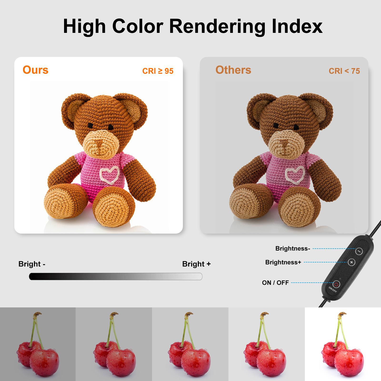 24" LED Photo Studio Light Box Portable Folding Photography Shooting Tent Kit US