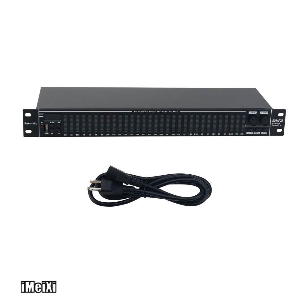 EQ31SUB Equalizer 31-Stage Tuner Stage Performance Noise Reduction Processor xsp