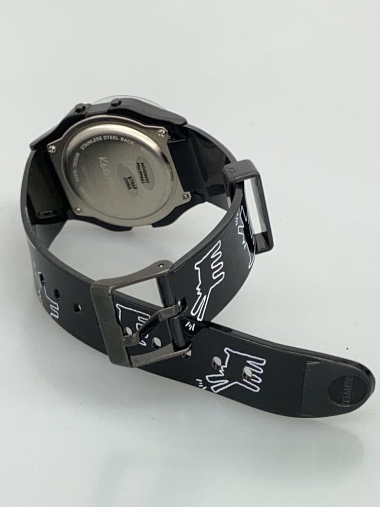 TIMEX Watch Digital Rubber BLK BLK