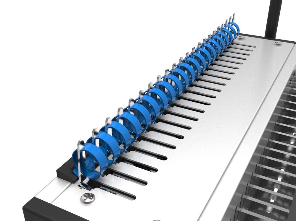 Rayson SD-1501A21 Binding Machine with Combs Set - 21 Hole / 200 Sheets Comb ...