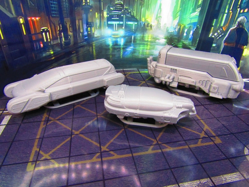 3pc City Hover Transportation Set