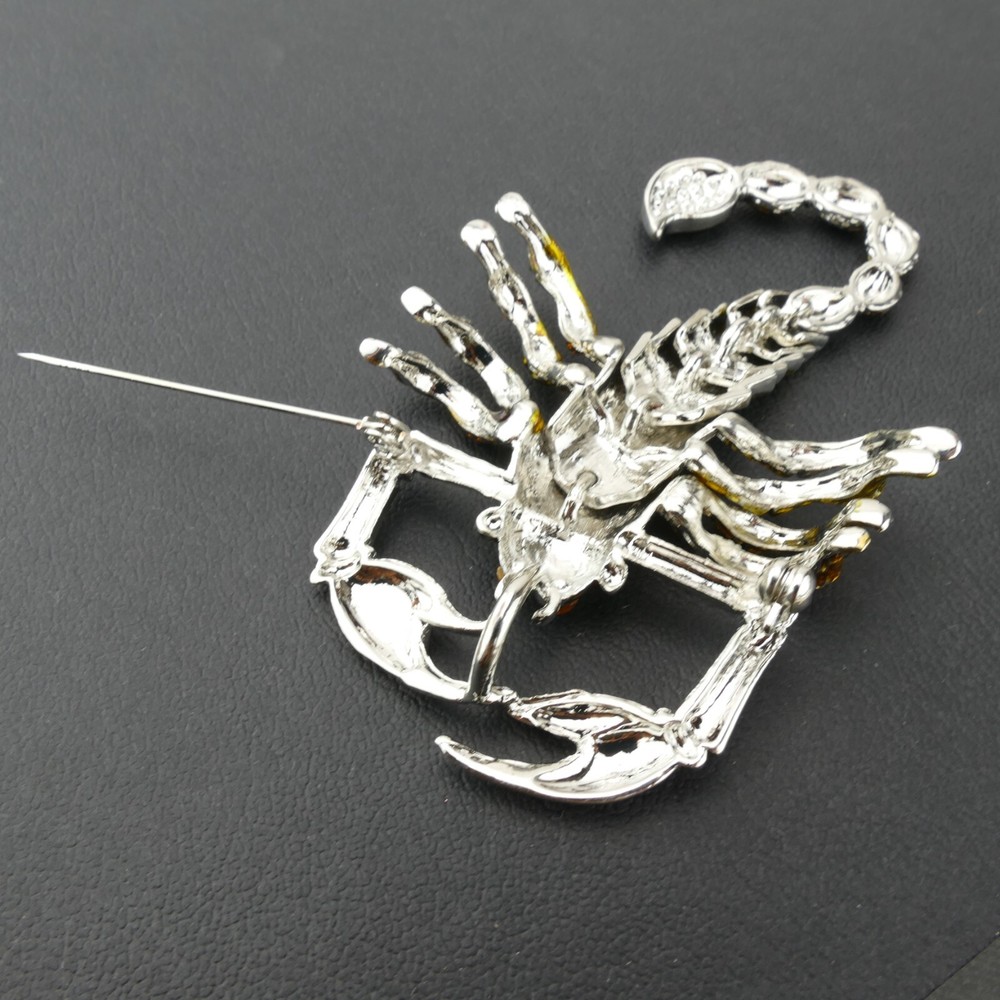 Large, Statement, Scorpio, Brooch