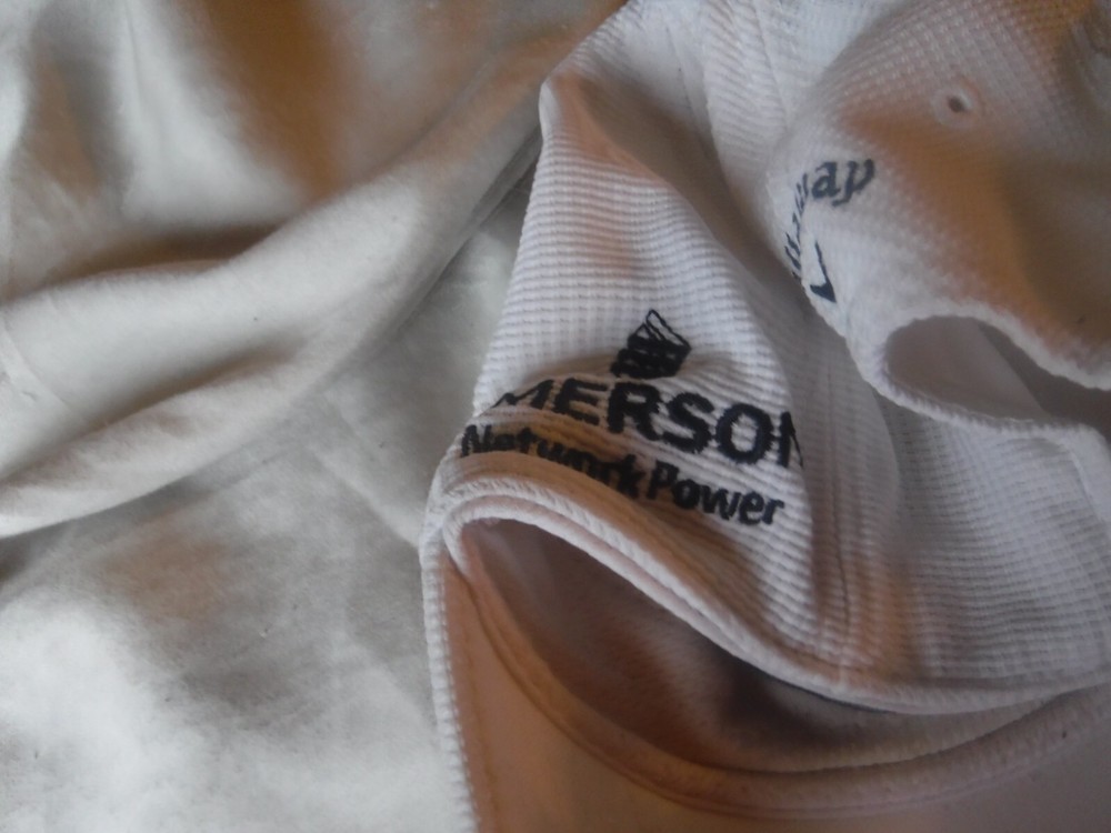 Golf Calaway HAt White Adjustable Pre OWned