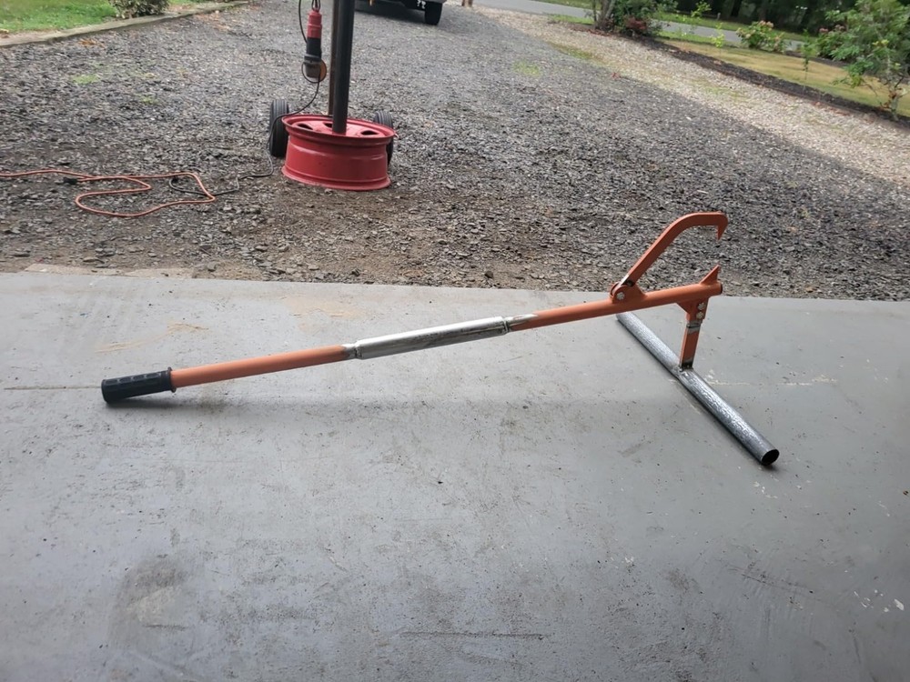 Adjustable Timberjack Log Jack 50.9" - Ergonomic, Durable & Rust-Resistant