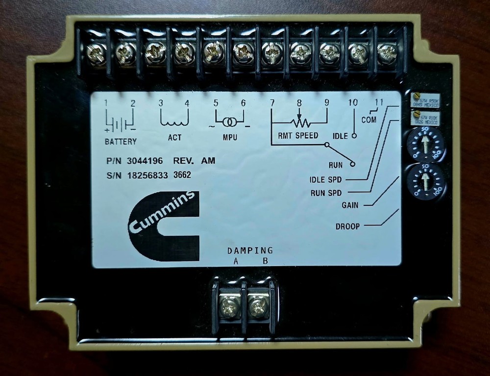Electronic Speed Controller Governor 3044196 for Cummins