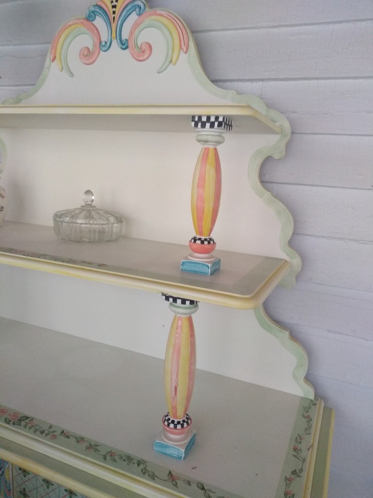 MACKENZIE CHILDS STYLE SIDEBOARD