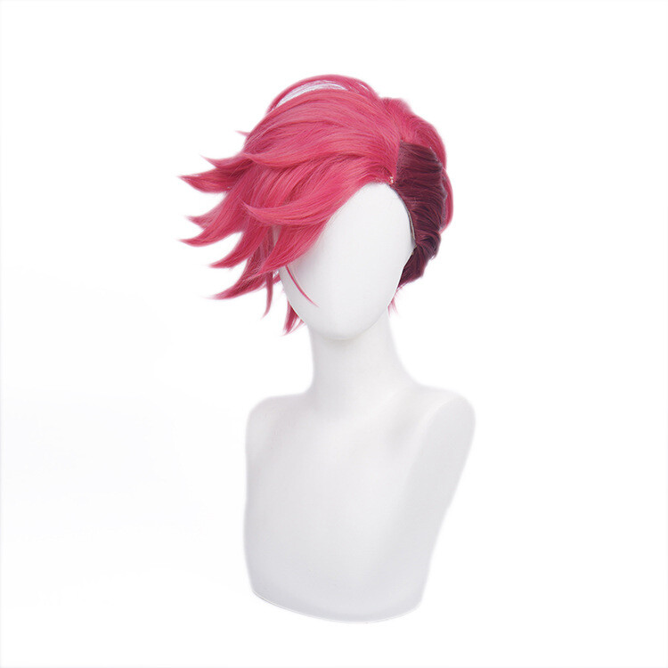 Vi Cosplay Wig Short party hair Synthetic Costume Wigs