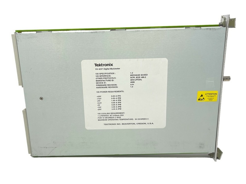 TEKTRONIX VX4237 DIGITAL MULTIMETER ***CALIBRATED***