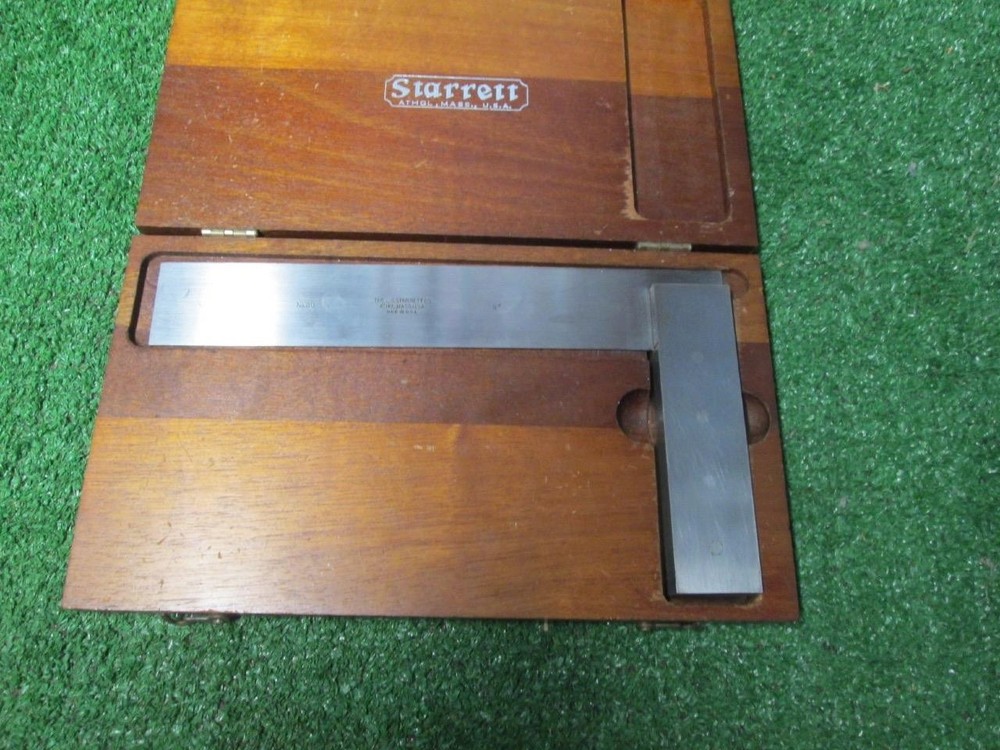 9" STARRETT MACHINIST PRECISION SQUARE NO. 20 (SH)