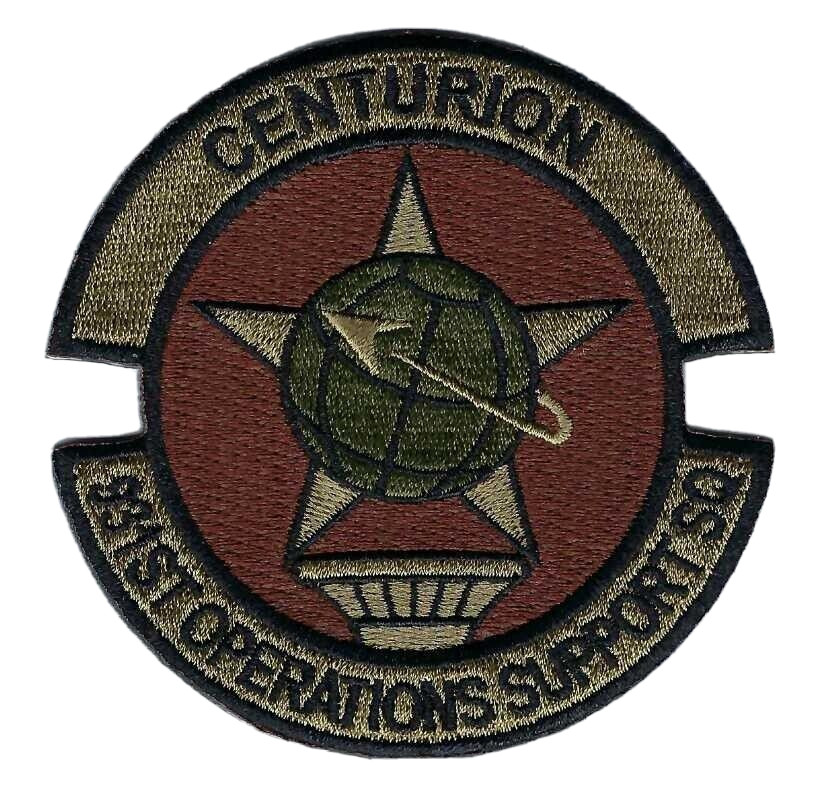 PATCH USAF 931ST OPERATIONS SUPPORT SQ OSS  OCP MC CONNELL AFB