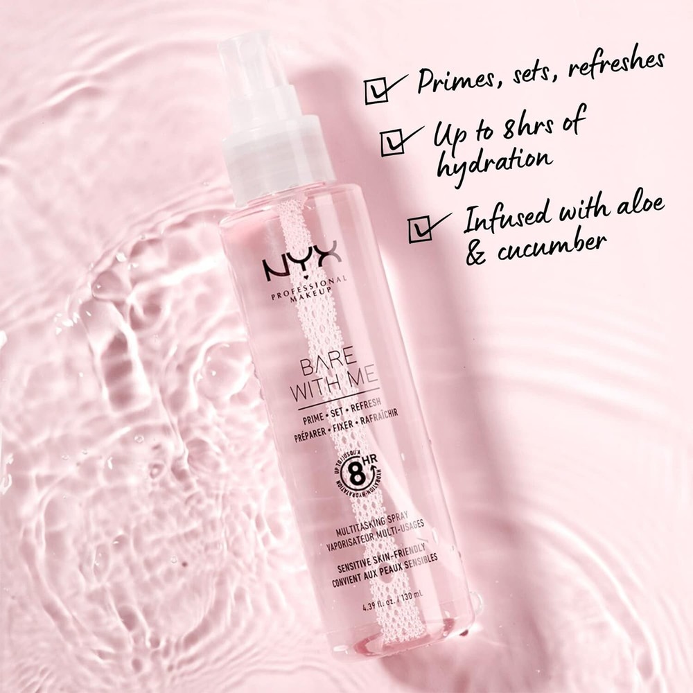 NYX Bare With Me Multitasking Primer & Setting Spray 4.39 fl oz
