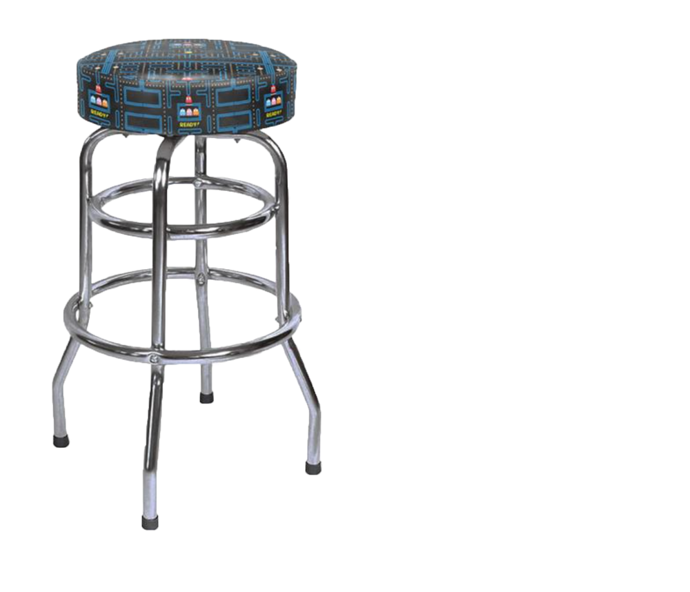 30" Pac Man Swivel Stool for Arcades NIB