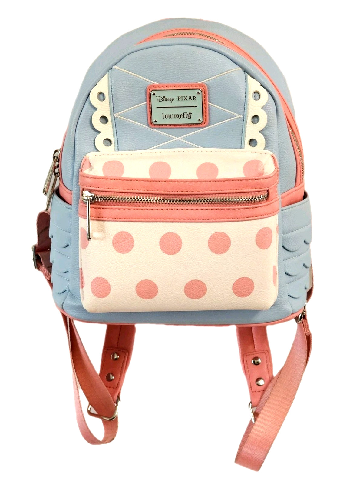 Disney Loungefly Toy Story Bo Peep Polka Dot Mini Backpack Rare Gently Pre-owned