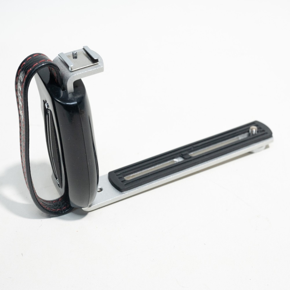Vintage Stitz Left Hand Grip Flash Bracket Camera Flash Mount - Made in Japan!