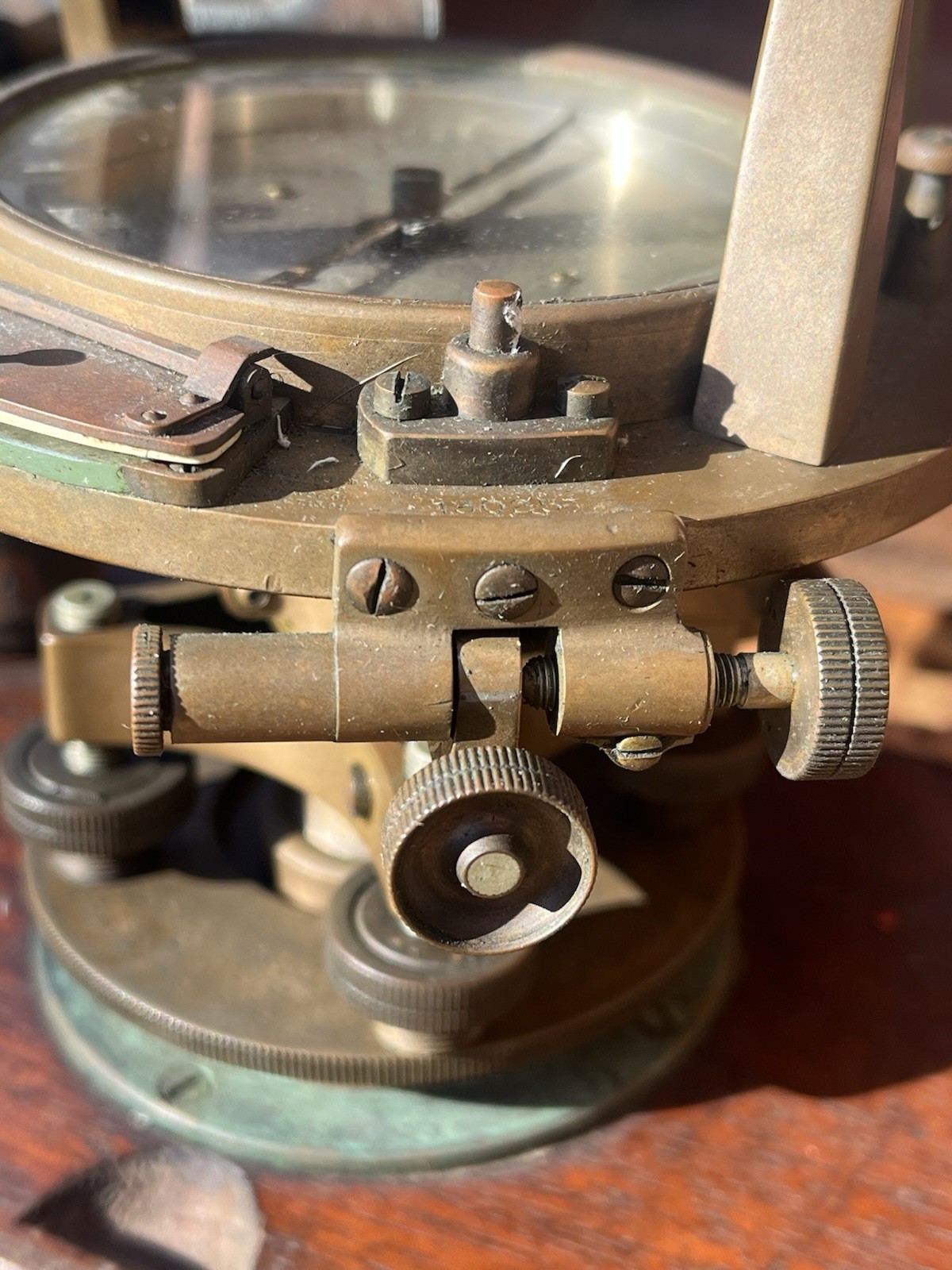 RARE Keuffel & Esser Co. EARLY 1900s Twisted-Frame Surveying Transit Antique