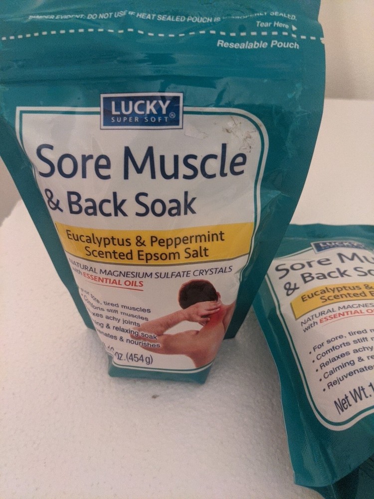 Lucky Super Soft Sore Muscle & Back Soak