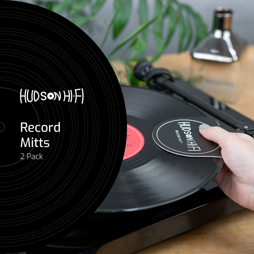 3 Pack Record Mitt Anti Static Record Cleaner & Handler Record Player Accessorie