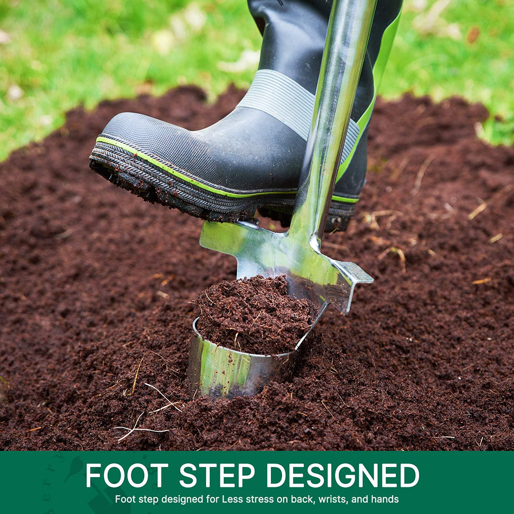 Berry&Bird 36.6-Inch Long Handle Garden Bulb Planter Tool