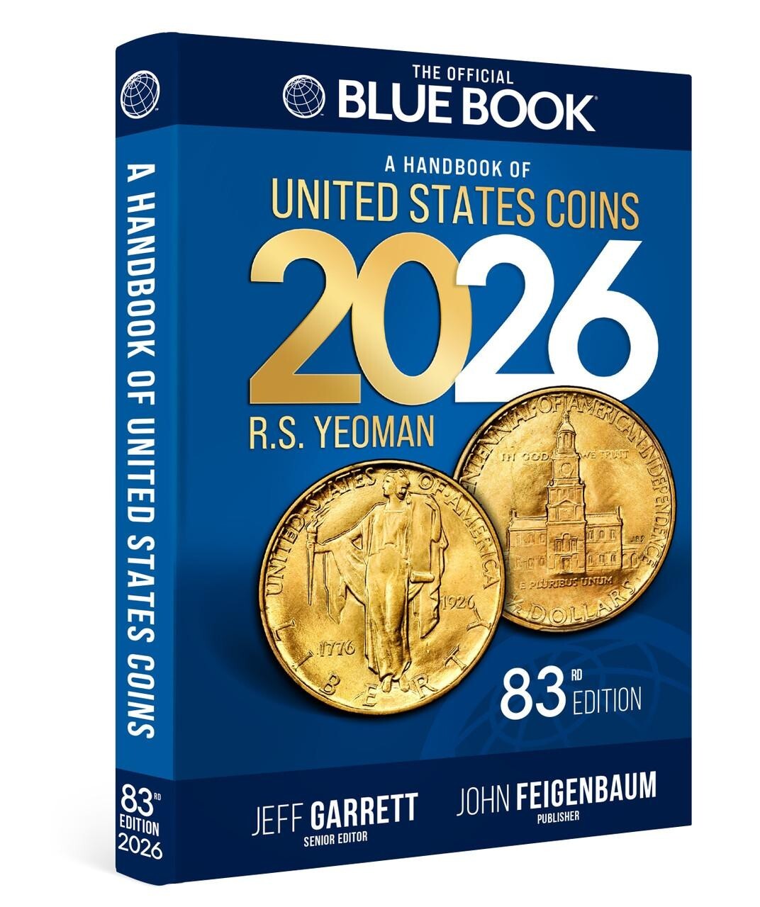 New 2026 Official Red Book Price Guide United States US Coins Spiral + Blue Book