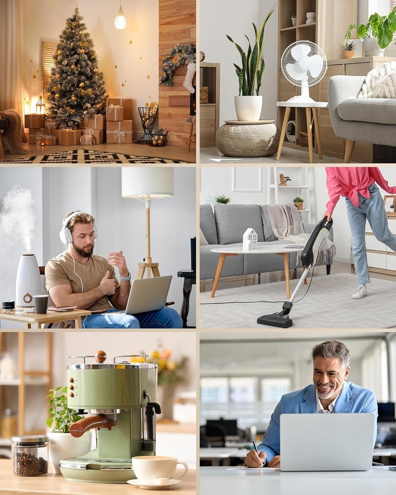 DEWNEWILS Remote Control Outlet with Timer, Indoor Remote Timer Outlet, 100FT...