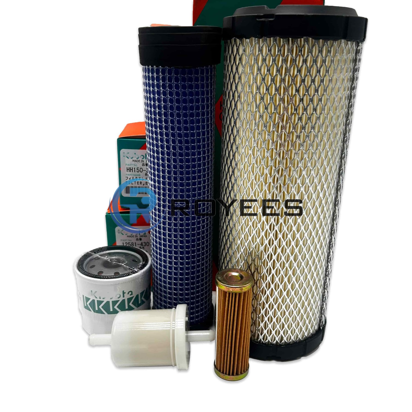 Engine Maintenance Filter Service Kit For Grasshopper 722D 722D2 725D Diesel OEM