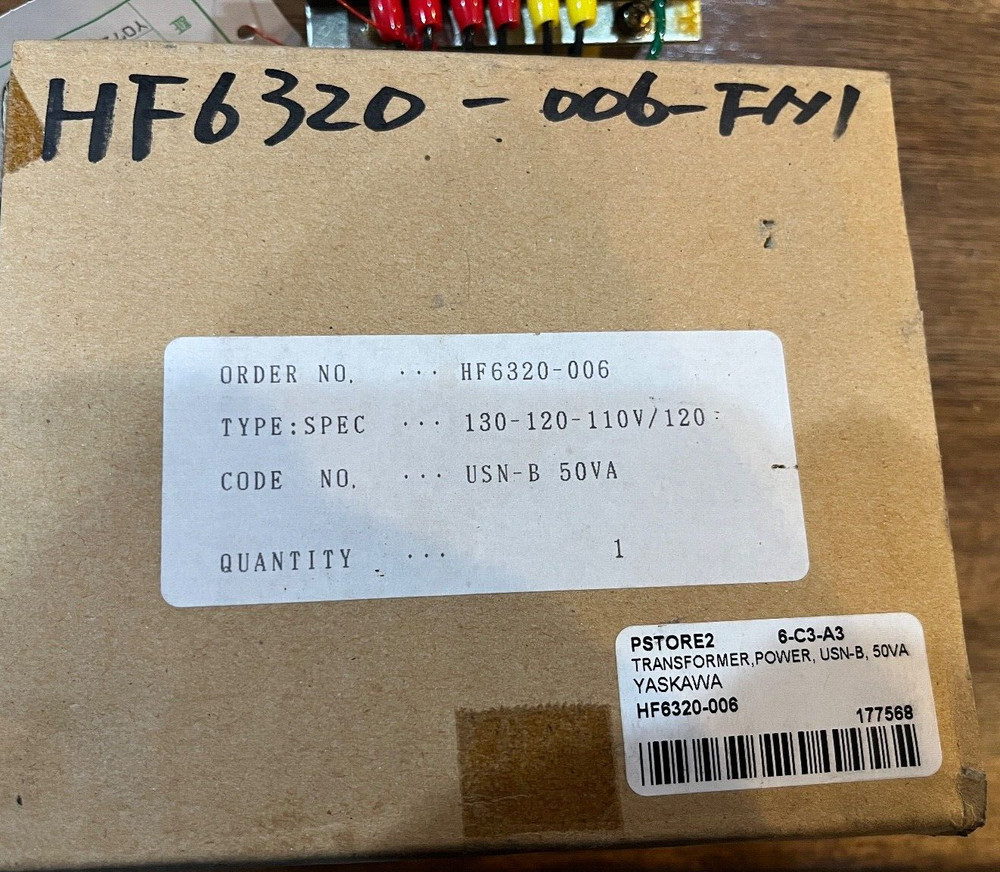 Yaskawa HF6320-006 Transformer, Power
