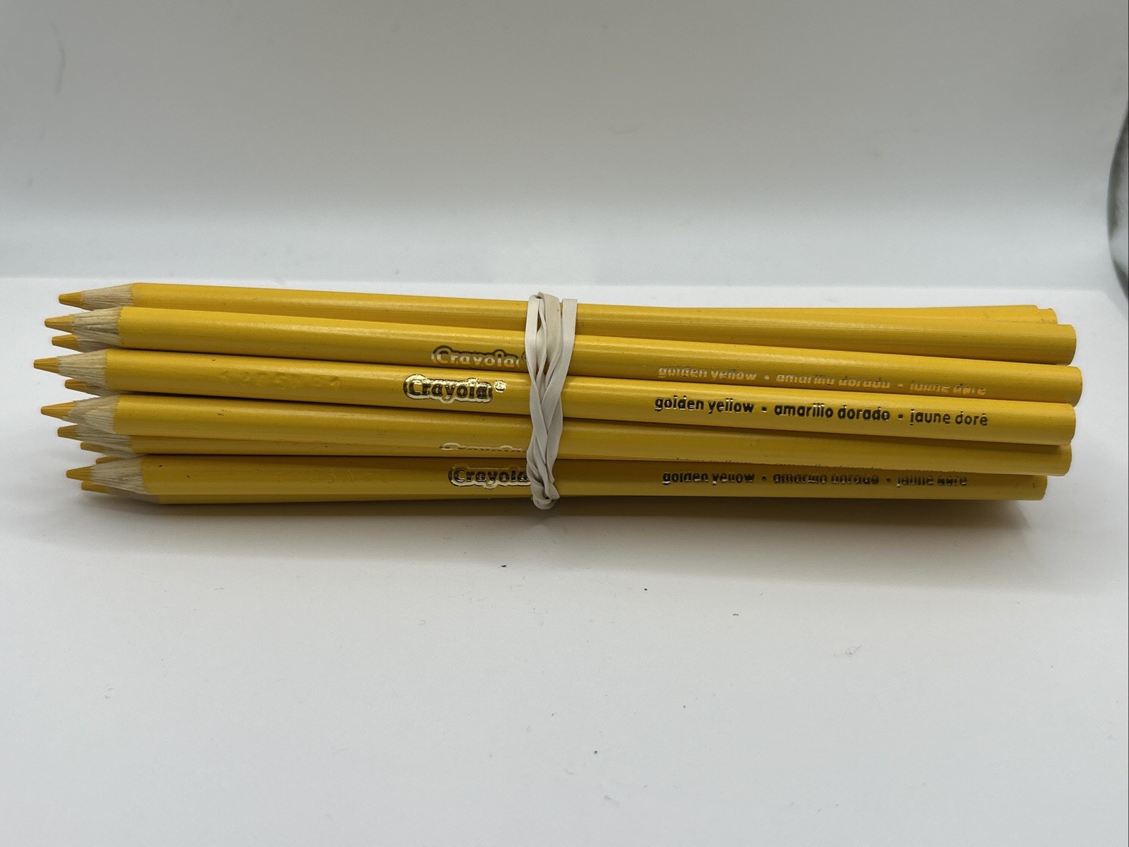 (20) Crayola Colored Pencils (golden yellow) BULK