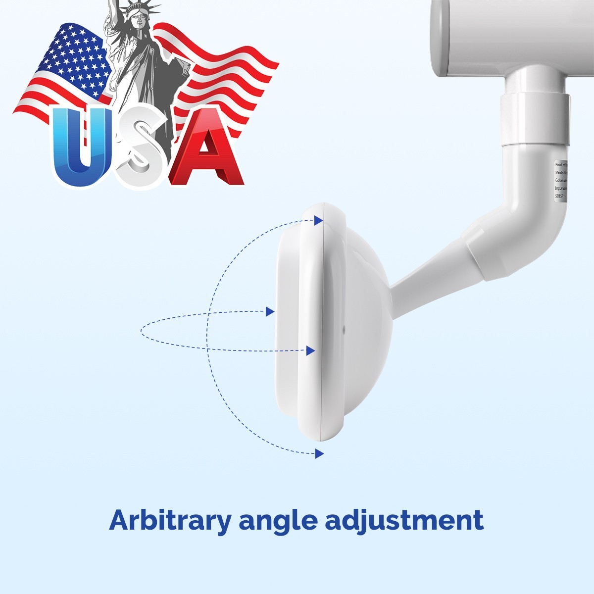 AZDENT Dental LED Lamp For Dental Unit Chair Adjustable Oral Light USA