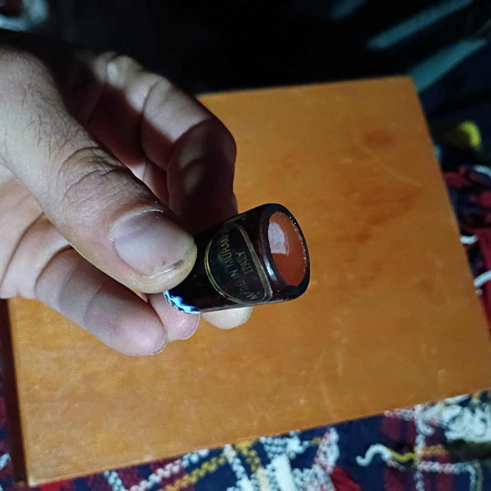 Vtg Murano Glass Thimble