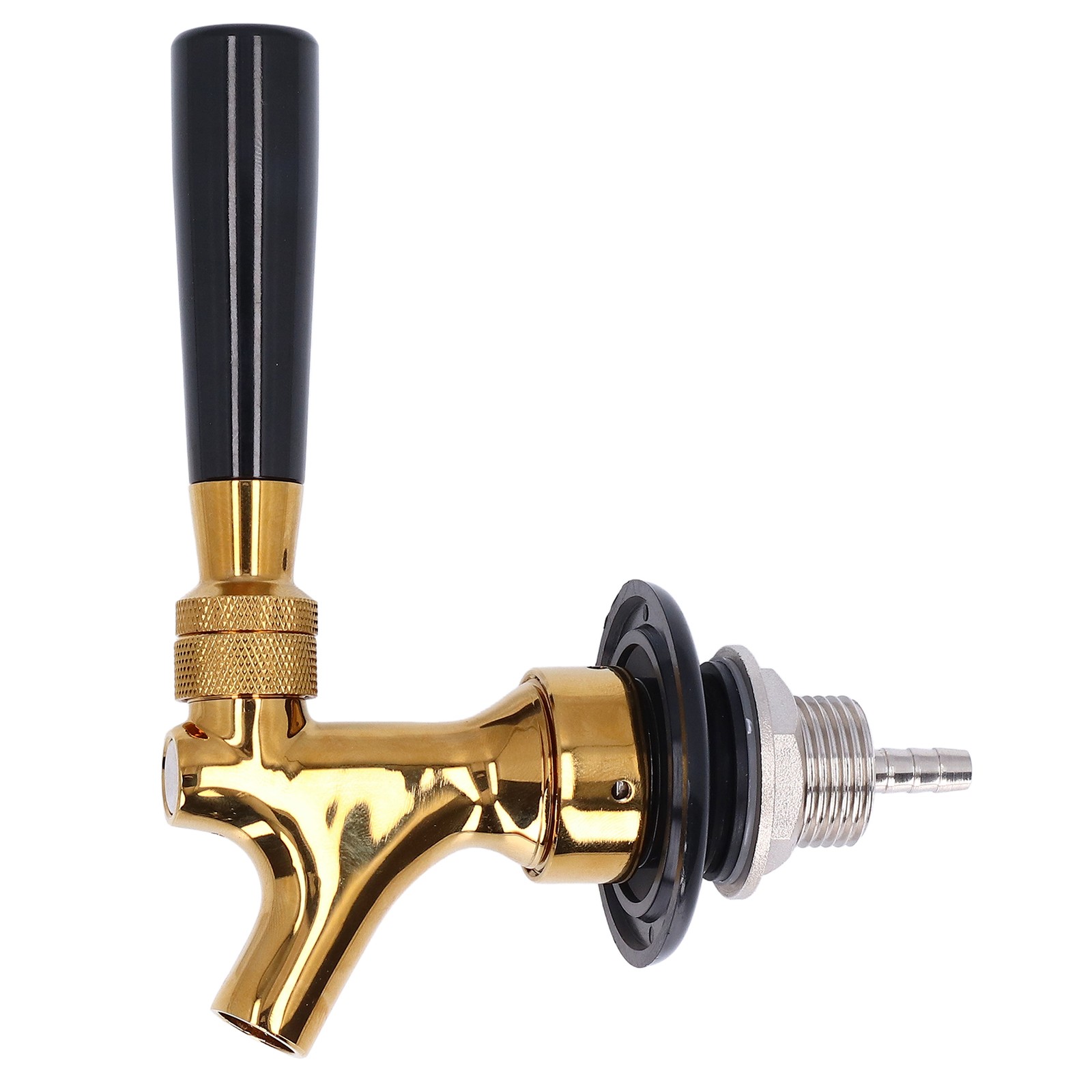 Commercial Kegerator Draft Beer Faucet for Keg with Beer Tap Plug & Tap Handle