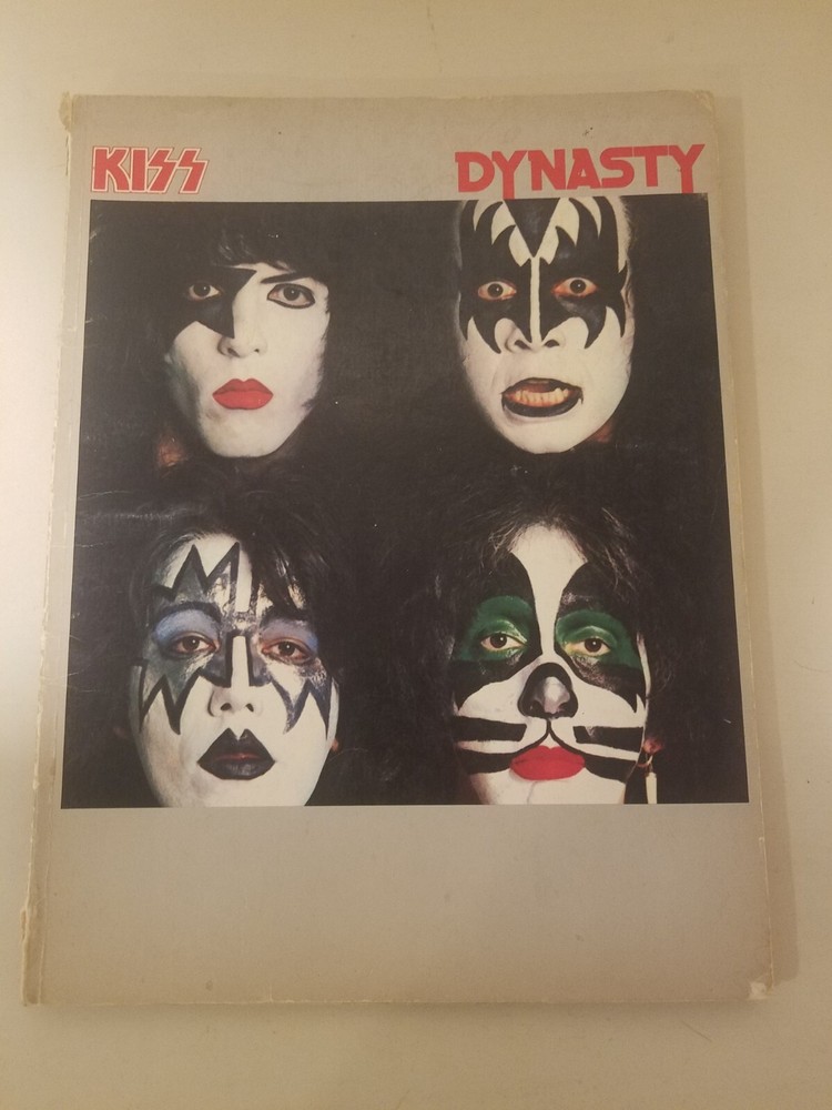 KISS Dynasty Vintage Original 1979 Songbook Tablature Photos Almo Rock Steady