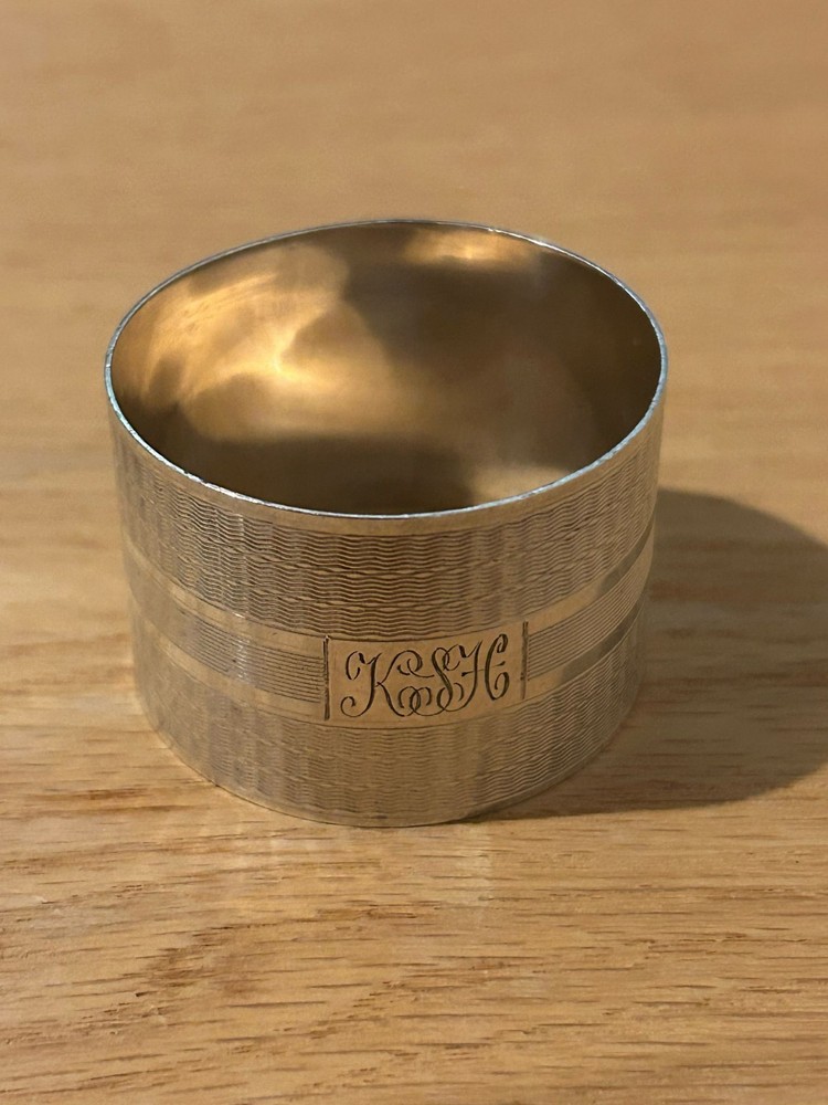 Vintage Silver Napkin Holder