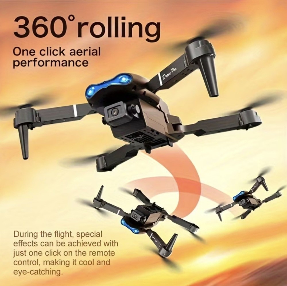 E99 Drone With Camera, Foldable RC Quadcopter Drone,Remote Control Drone