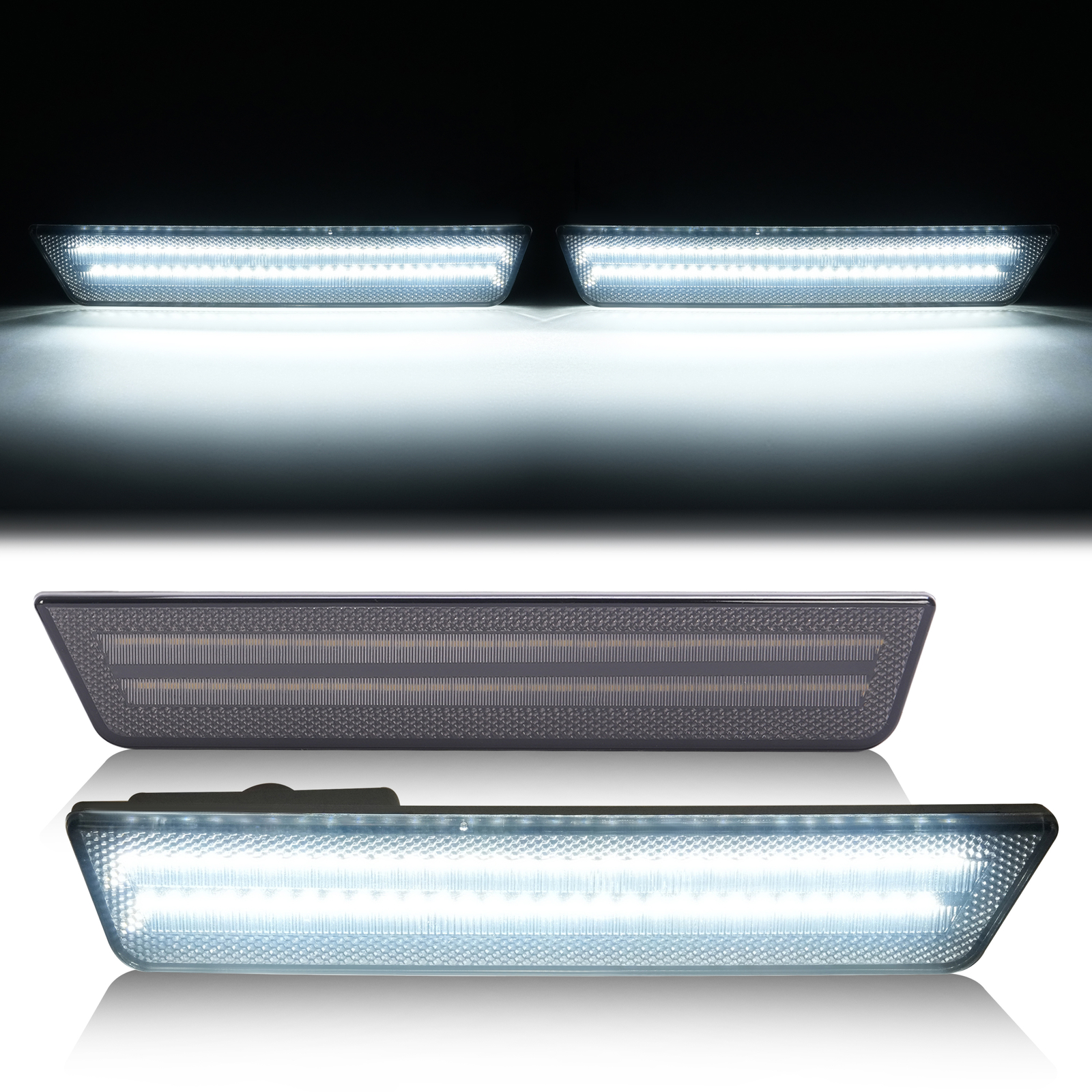 For Dodge Challenger 2008-2014 & Dodge Charger 2011-2014 Rear Side Marker Lights