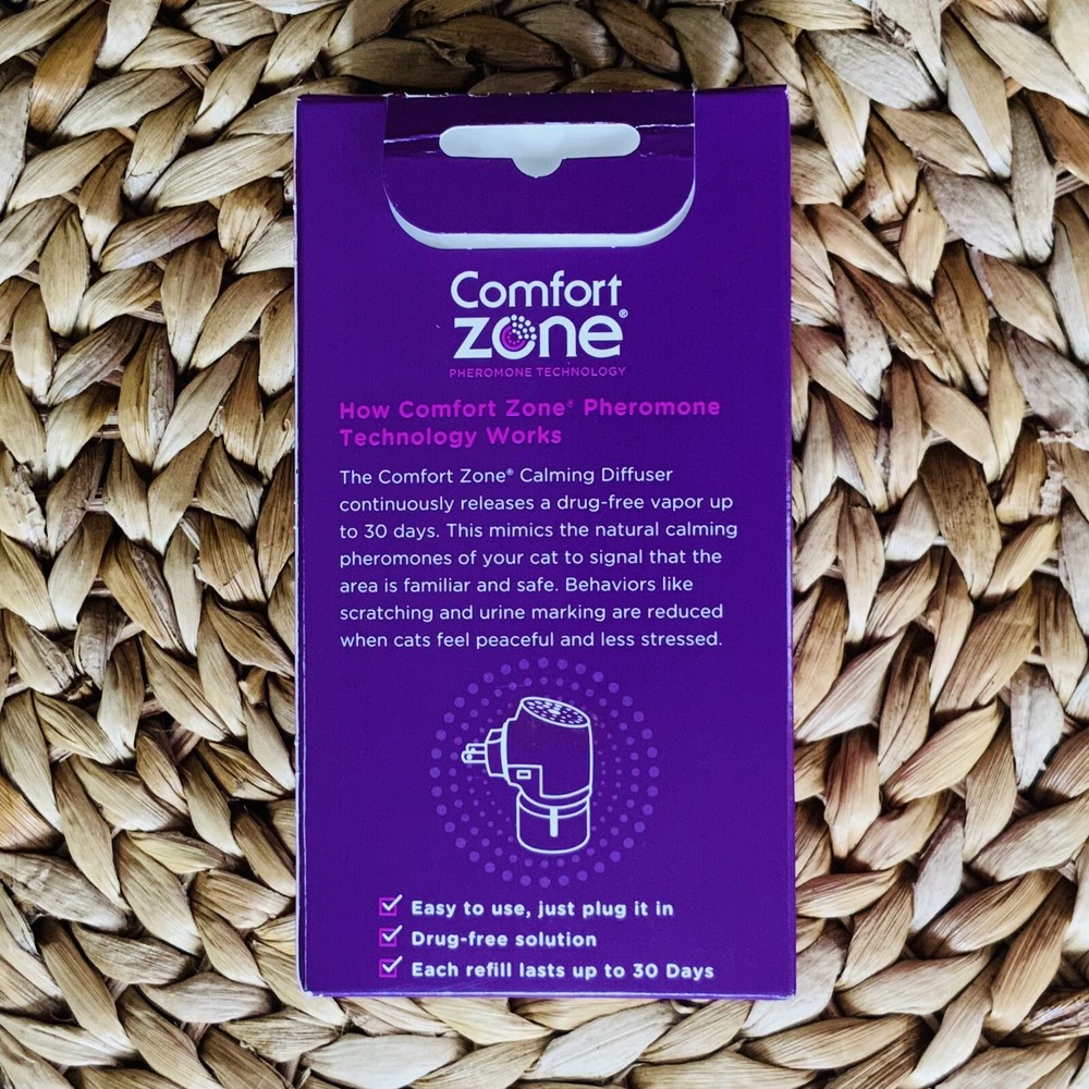 Comfort Zone | Calming Opticalm Diffuser Refill for Cats by Central Garden & Pet