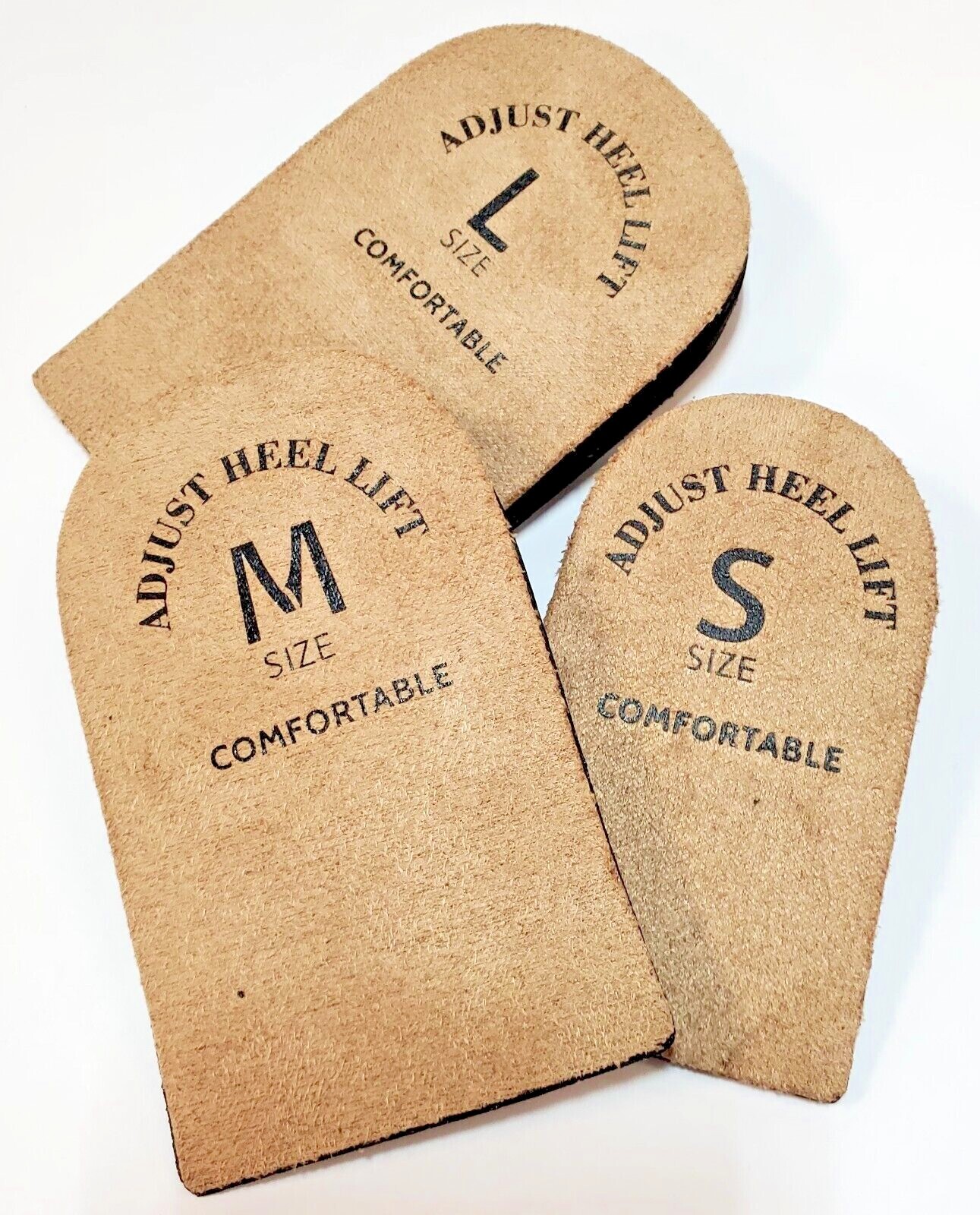 Adjust Heel Lift Comfortable One Insert for leg length discrepancies Size S/M/L